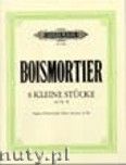 Okadka: Boismortier Joseph Bodin, 8 Little Pieces from Op. 40