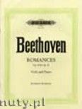Okadka: Beethoven Ludwig van, Romances for Viola and Piano, Op.40, Op. 50