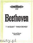 Okładka: Beethoven Ludwig van, 7 Variationen über das Duett 