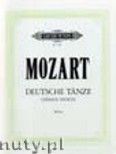 Okładka: Mozart Wolfgang Amadeusz, Deutsche Tänze für Klavier