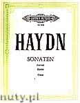 Okadka: Haydn Franz Joseph, 12 Selected Sonatas for Piano
