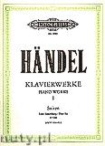 Okadka: Hndel George Friedrich, Piano Works, Suites, HWV 426-433, Vol. 1 (First Set)