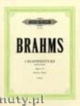 Okładka: Brahms Johannes, 4 Pieces Op. 119