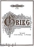 Okładka: Grieg Edward, Springtide, Op. 34, No. 2