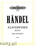 Okadka: Hndel George Friedrich, Klavierwerke, Band 4