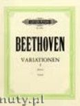 Okadka: Beethoven Ludwig van, Variations (complete) for Piano, Vol. 1