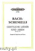 Okładka: Bach Johann Sebastian, 69 Sacred Songs and Arias for Voice and Piano