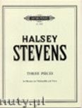 Okadka: Stevens Halsey, Three Pieces (Bsn-Pf)
