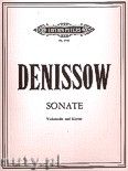 Okadka: Denissow Edison, Sonate fr Violoncello und Klavier