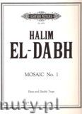 Okadka: El-Dabh Halim, Mosaic No. 1 (Pf-Perc(Double Traps) 3 or 5 Players)