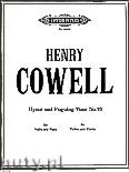 Okadka: Cowell Henry, Hymn and Fuguing Tune No. 16 for Violin and Piano
