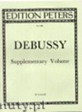 Okadka: Debussy Claude, Supplementary Volume