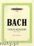 Okadka: Bach Johann Sebastian, Konzert fr Violine In G BWV 1056
