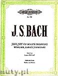Okadka: Bach Johann Sebastian, Jesu, Joy of Man's Desiring from Cantata BWV 147 for Violine and Piano