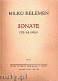 Okadka: Kelemen Milko, Sonate fr Klavier