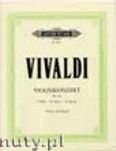 Okładka: Vivaldi Antonio, Violin Concerto in D minor RV245 (Vln-Pf)