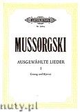 Okadka: Musorgski Modest, Selected Songs, Vol. 1