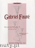 Okadka: Faur Gabriel, Berceuse from Dolly for Violin and Piano, Op. 56