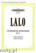 Okadka: Lalo douard Victor Antoine, Symphonie Espagnole Op.21 (Vln-Pf)