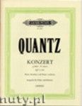 Okadka: Quantz Johann Joachim, Flute Concerto in G Minor (Fl-Pf)
