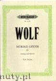 Okadka: Wolf Hugo, Mrike - Lieder, Band 4