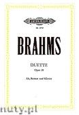 Okładka: Brahms Johannes, Duets, Op. 28