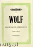 Okadka: Wolf Hugo, Italian Songbook for Voice and Piano, Vol. 1