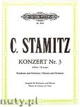 Okadka: Stamitz Carl, Clarinet Konzert Nr. 3 in B flat