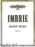 Okadka: Imbrie Andrew, Short Story for Piano Solo