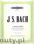 Okadka: Bach Johann Sebastian, Viola da gamba Sonatas