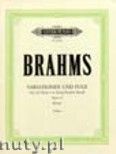 Okadka: Brahms Johannes, Variations and Fugue on a Theme of Hndel, Op. 24 for Piano