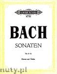 Okadka: Bach Johann Sebastian, 6 Violin Sonatas (Complete edition): BWV 1017 - 1019, Nos. 4 - 6 , Vol. 2