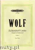 Okadka: Wolf Hugo, Poems by Eichendorff for Voice and Piano, Vol. 1