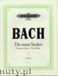 Okadka: Bach Johann Sebastian, First Studies for Piano, Vol. 2