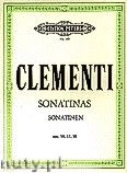 Okadka: Clementi Muzio, Sonatinas Op. 36 Nos. 1-6; Op. 37 Nos. 1-3; Op. 38 Nos. 1-3 for Piano
