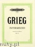 Okładka: Grieg Edward, Intermezzo for Violoncello and Piano eg 115
