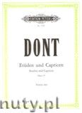 Okładka: Dont Jacob, Etudes and Caprices Op. 35