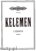 Okadka: Kelemen Milko, Five Essays for String Orchestra