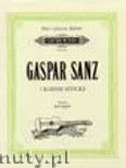 Okładka: Sanz Gaspar, 7 Short Pieces (1697) for Guitar from: Instruccion de musica sobre la guitarra espanola