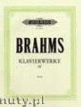 Okładka: Brahms Johannes, Piano Works Vol. 3: Collected Shorter Pieces (Urtext)