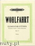Okadka: Wohlfahrt Franz, 40 Elementary Studies op. 54
