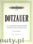 Okadka: Dotzauer Justus Johann Friedrich, 113 Exercises No. 1-34, Vol.1