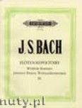 Okadka: Bach Johann Sebastian, The Flute Repertoire Vol.3 (Fl)