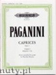 Okładka: Paganini Niccolo, Caprices Op.1, Vol. 1
