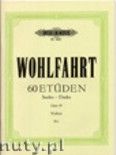 Okadka: Wohlfahrt Franz, 60 Studies, Op. 45