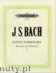 Okadka: Bach Johann Sebastian, The Flute Repertoire Vol.1 (Fl)