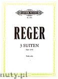 Okadka: Reger Max, 3 Suites, Op. 131d