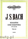 Okadka: Bach Johann Sebastian, The 6 Solo Sonatas and Partitas BWV 1001-1006 (Vln)