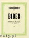 Okadka: Biber Heinrich Ignaz Franz von, Passacaglia in C Minor for Viola solo