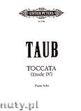 Okadka: Taub B.J., Toccata (Etude IV) for piano